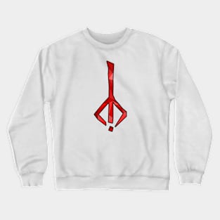 Bloodborne - Hunter Rune (Polygonal with black outline) Crewneck Sweatshirt